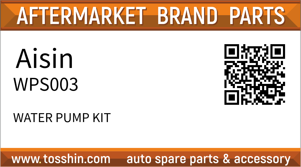 Aisin WPS003 WATER PUMP KIT