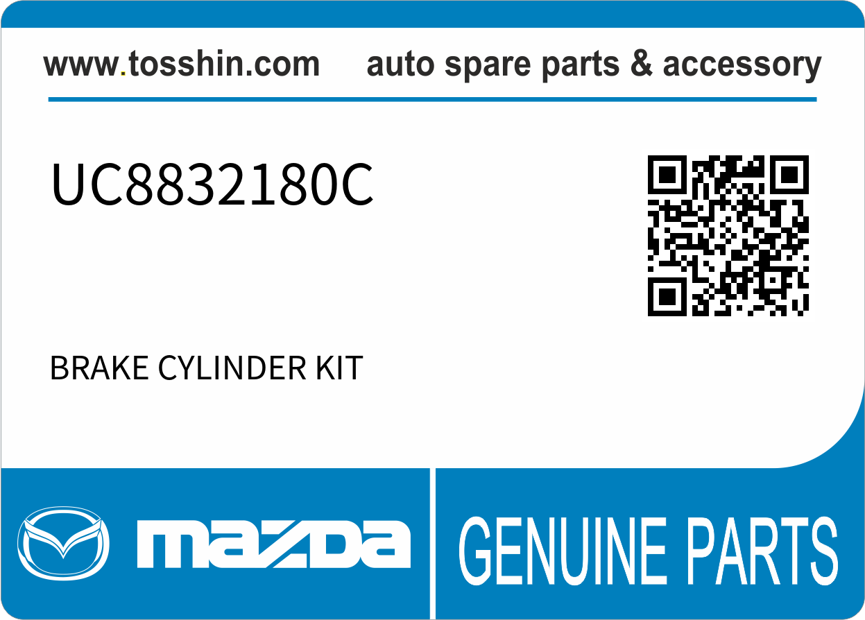 Mazda UC8832180C BRAKE CYLINDER KIT