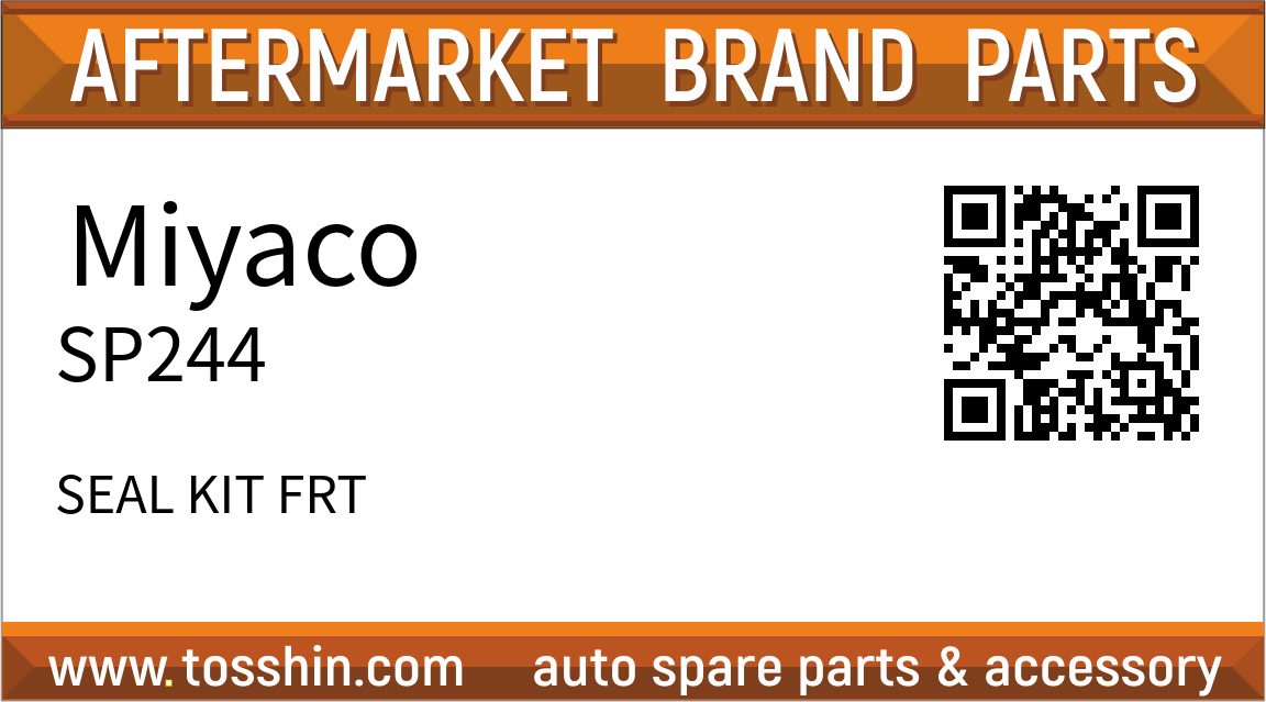 Miyaco SP244 SEAL KIT FRT