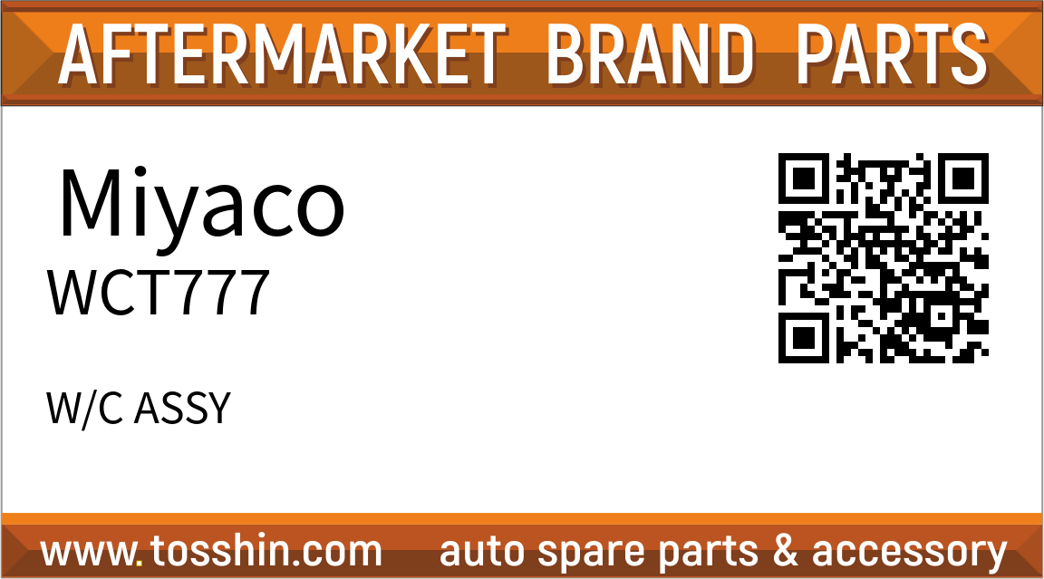 Miyaco WCT777 W/C ASSY