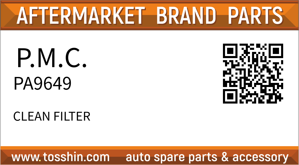 P.M.C. PA9649 CLEAN FILTER