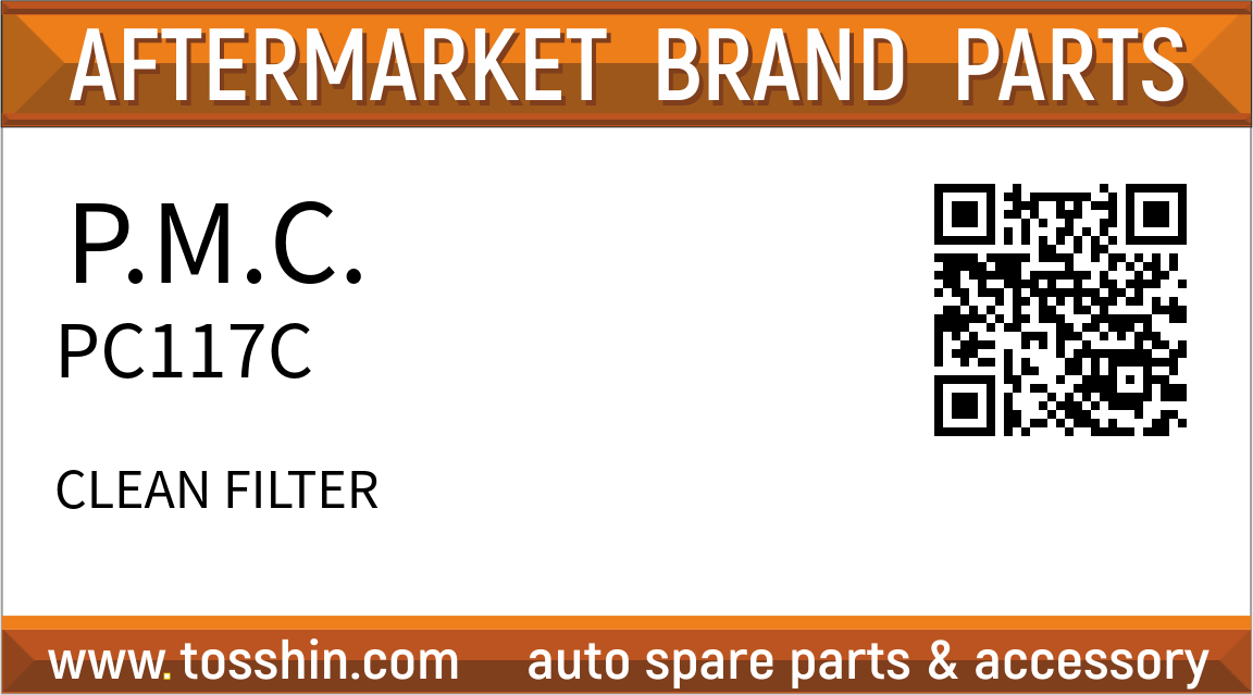 P.M.C. PC117C CLEAN FILTER