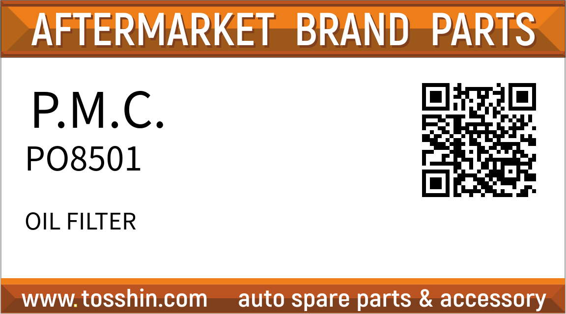 P.M.C. PO8501 OIL FILTER