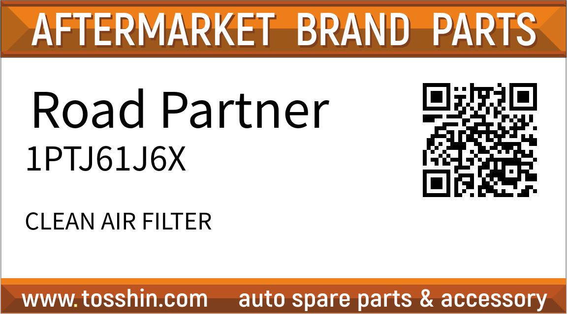 Road Partner 1PTJ61J6X CLEAN AIR FILTER
