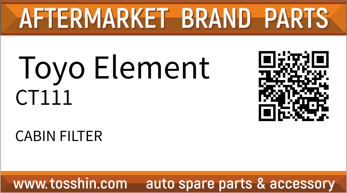 Toyo Element CT111 CABIN FILTER