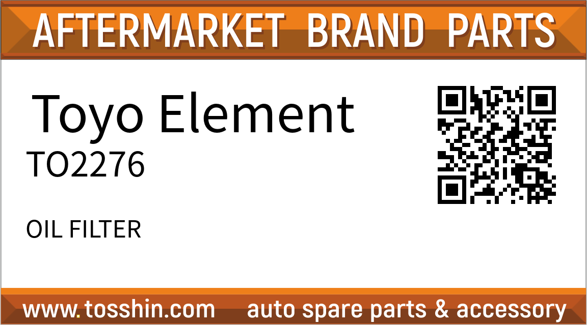 Toyo Element TO2276 OIL FILTER